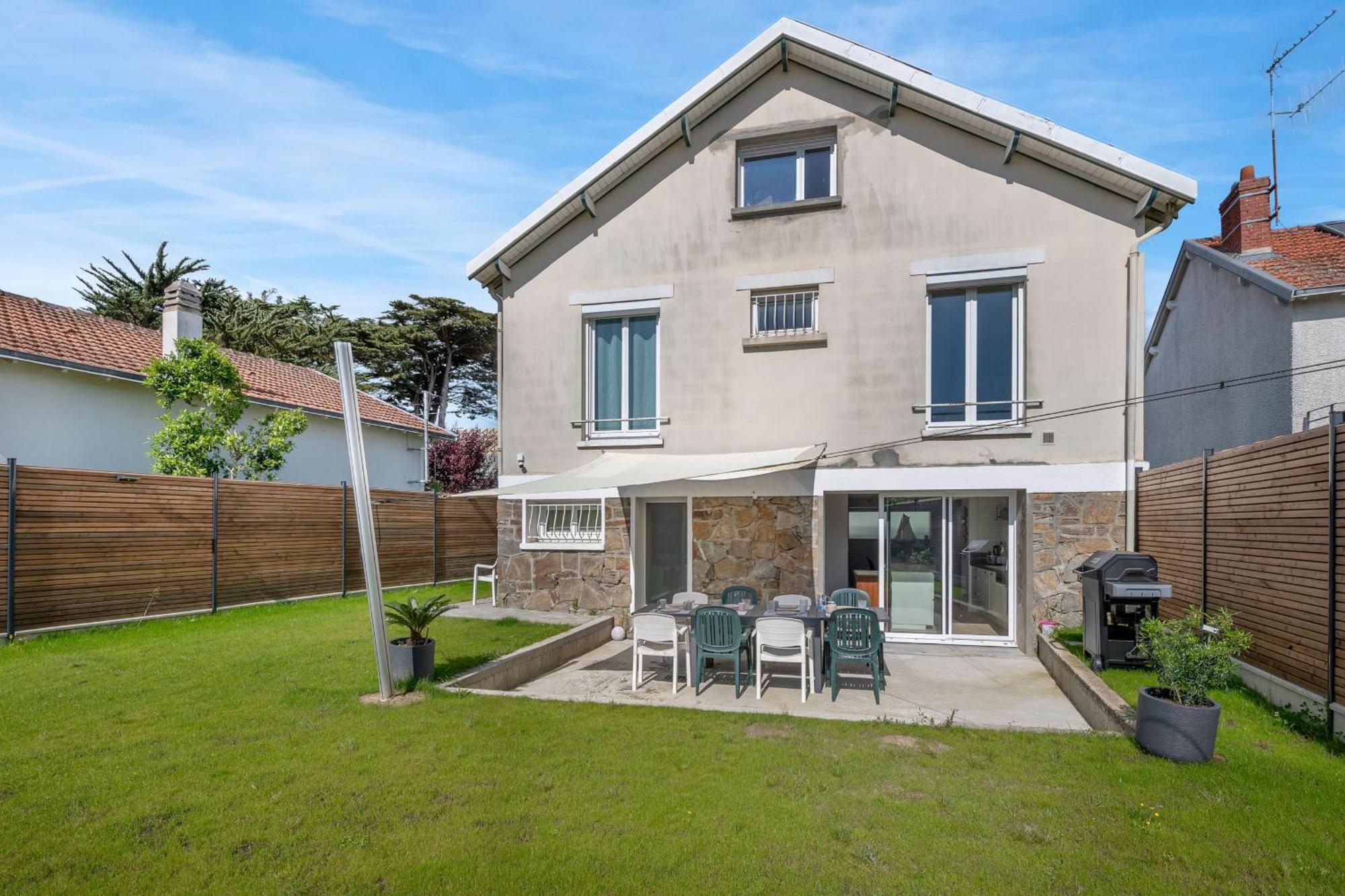 Maison Familiale A 400M De La Mer Pour 8, Pornic Exterior photo